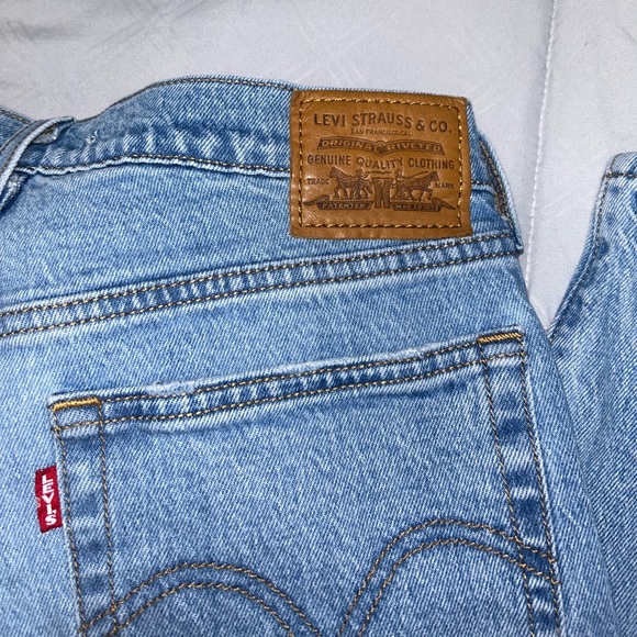 BRAND NEW NWOT: Levi’s Women’s Blue Straight Wedgie Jeans Size 29 - Picture 7 of 9